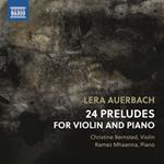 24 Preludes For Violin And Piano