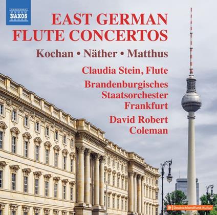East German Flute Concertos - CD Audio di Claudia Stein