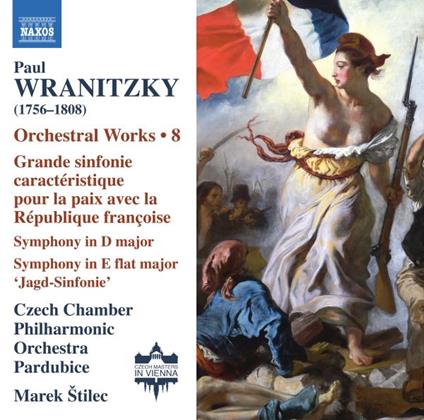 Orchestral Works Vol.8 - CD Audio di Paul Wranitzky
