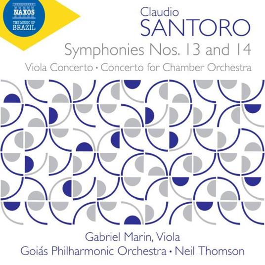 Symphonies Nos. 13 And 14 - Viola Concerto - CD Audio di Claudio Santoro