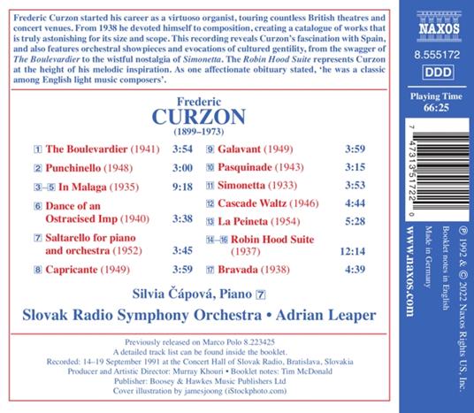 British Light Music Vol.6 - CD Audio di Slovak Radio Symphony Orchestra,Frederic Curzon - 2