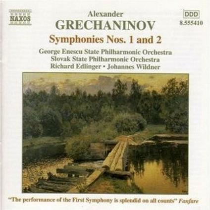 Sinfonie n.1, n.2 - CD Audio di Alexander Grechaninov