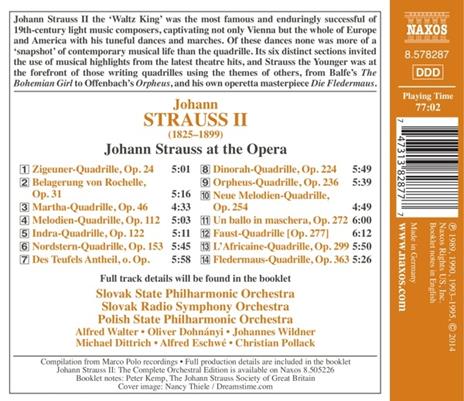 Johann Strauss at the Opera - CD Audio di Johann Strauss - 2