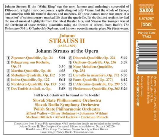 Johann Strauss at the Opera - CD Audio di Johann Strauss - 2