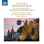 Suite De Concert Op.28 - Fantasia su 2 Temi Russi Op.33