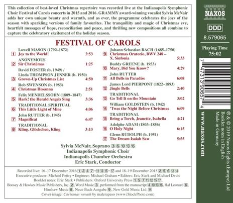 Festival of Carols - CD Audio di Sylvia McNair - 2