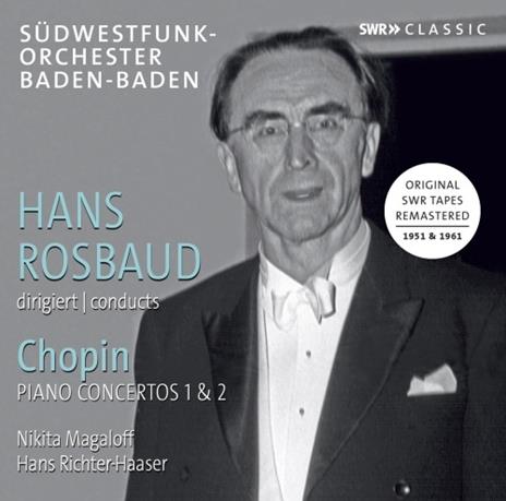 Concerto per pianoforte n.1, n.2 - CD Audio di Frederic Chopin,Hans Rosbaud