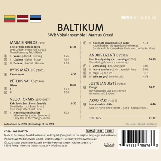 Baltikum - CD Audio di Marcus Creed - 2