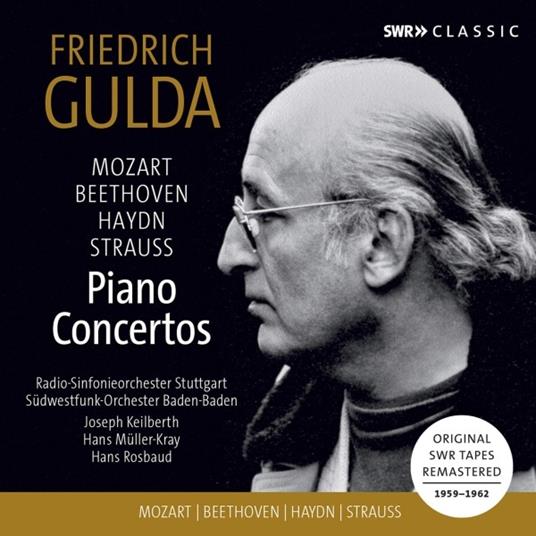 Concerti per pianoforte - CD Audio di Ludwig van Beethoven,Franz Joseph Haydn,Wolfgang Amadeus Mozart,Richard Strauss,Friedrich Gulda