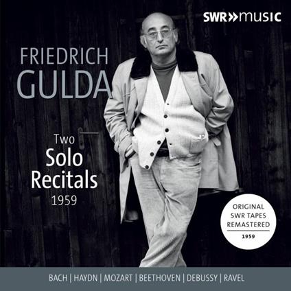 Two Solo Recitals 1959 - CD Audio di Friedrich Gulda