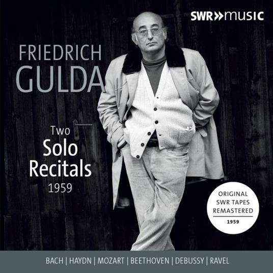 Two Solo Recitals 1959 - CD Audio di Friedrich Gulda