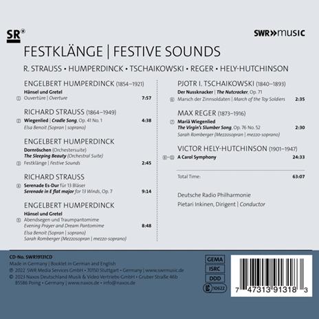 Festkange Festive Sounds - CD Audio di Richard Strauss - 2