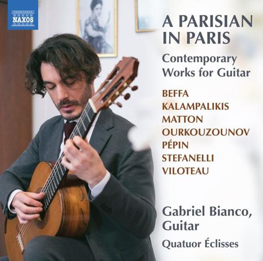 A Parisian In Paris. Contemporary Works - CD Audio