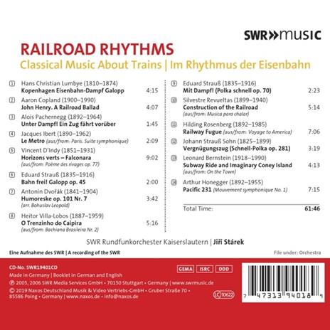 Railroad Rhythms - CD Audio - 2