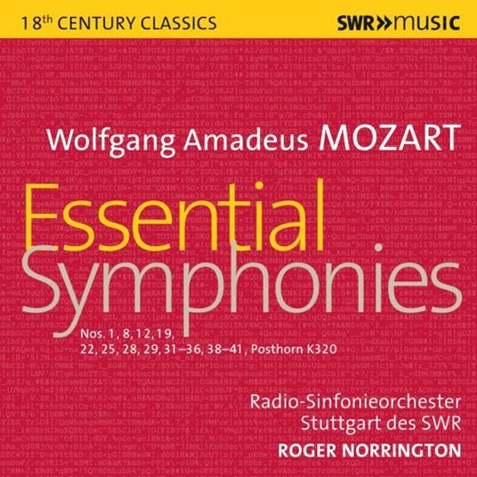 Essential Symphony - CD Audio di Wolfgang Amadeus Mozart,Orchestra Sinfonica della SWR