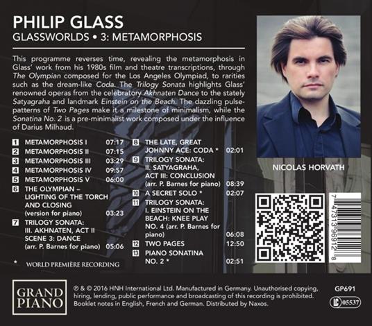 Glassworlds vol.3 - CD Audio di Philip Glass - 2