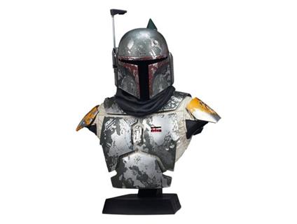 Star Wars The Mandalorian Life-size Busto Boba Fett 81 Cm Sideshow Collectibles