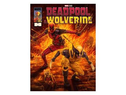 Marvel Art Print Deadpool & Wolverine 46 X 61 Cm - Unframed Sideshow Collectibles
