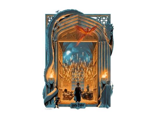 Harry Potter Art Print Harry Potter E The Chamber Of Secrets 46 X 61 Cm - Unframed Sideshow Collectibles