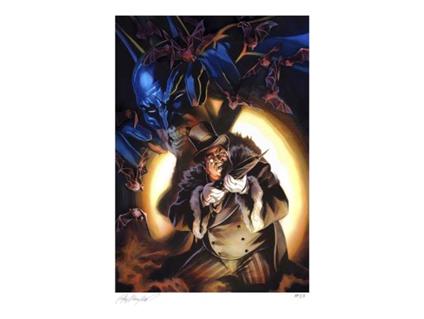 DC Comics Art PrintT He Penguin 60 X 45 Cm - Unframed Sideshow Collectibles