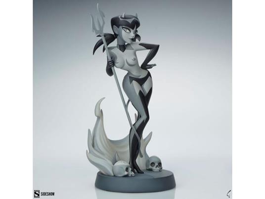 Original Artist Series Statua Devil Girl (black E White Variant) 30 Cm Sideshow Collectibles