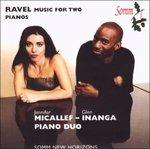 Music for 2 Pianos - CD Audio di Maurice Ravel