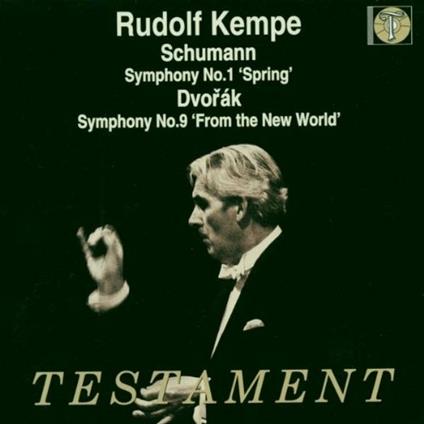 Sinfonia n.9 / Sinfonia n.1 - CD Audio di Antonin Dvorak,Robert Schumann,Berliner Philharmoniker,Rudolf Kempe