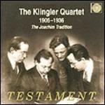The Klingler Quartett - CD Audio di Klingler Quartett