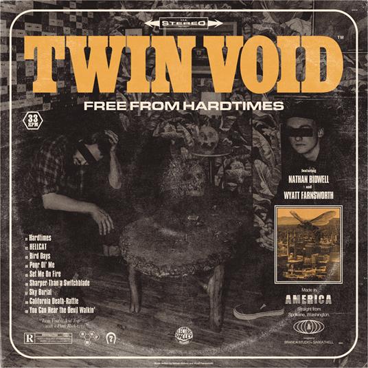 Free From Hardtimes (Solid Red Vinyl) - Vinile LP di Twin Void