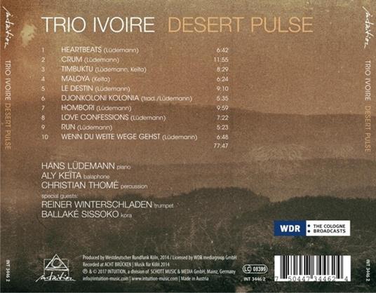 Desert Pulse - CD Audio di Hans & Trio Ivoire Ludemann - 2