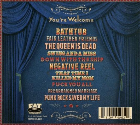 You're Welcome - CD Audio di Cokie the Clown
