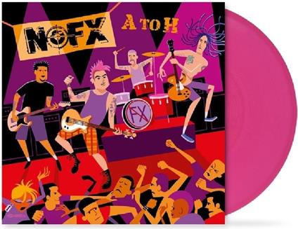 A to H (Pink Vinyl) - Vinile LP di NOFX