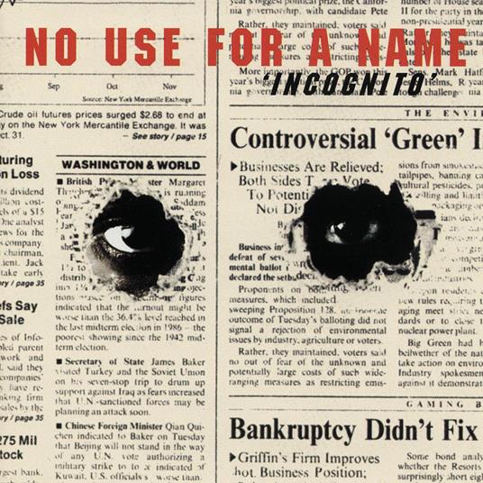 Incognito - CD Audio di No Use for a Name