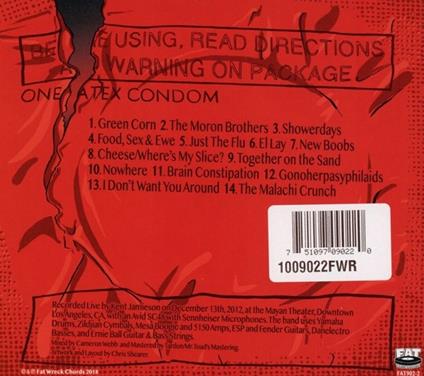 Ribbed. Live in a Dive - CD Audio di NOFX