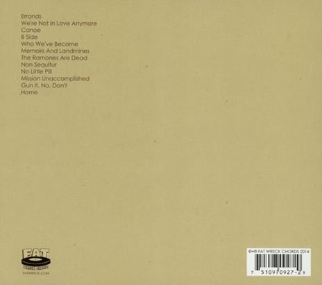 Bridge - CD Audio di Joey Cape - 2