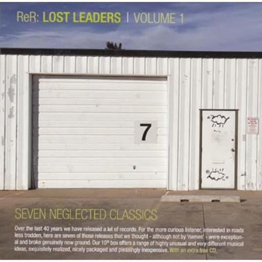 Rer Lost Leaders, Vol 1 - CD Audio
