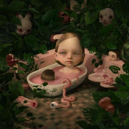 Lingering part 2 (Pink Coloured Vinyl) - Vinile LP di Sleep Party People