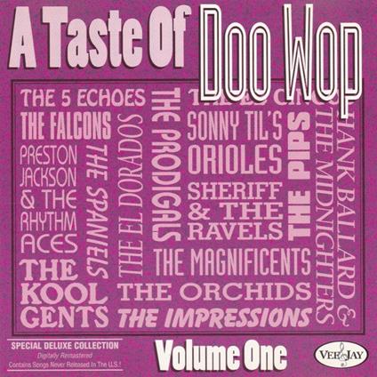 Taste Of Doo Wop Vol. 1 - CD Audio