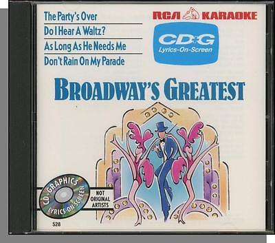 Karaoke: Broadway's Greatest - CD Audio