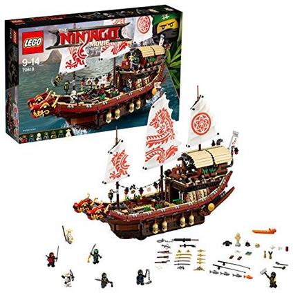 LEGO- Ninjago Vascello del Destino, Multicolore, 70618