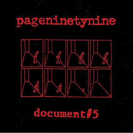Document #5 (Clear With Black And Red Splatter Edition) - Vinile LP di Pageninetynine