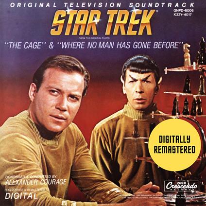 Star Trek. The Cage & Where No Man Has Gone (Colonna Sonora) - CD Audio di Alexander Courage