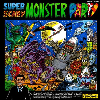Super Scary Monster Party. Spooky TV and Movie - CD Audio