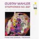 Sinfonie n.6, n.7 di Mahler arrangiate per pianoforte a 4 mani