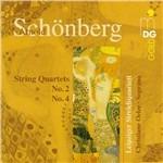 Quartetti per archi n.2, n.4 - CD Audio di Arnold Schönberg,Leipzig String Quartet