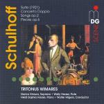 Suite - Concerto doppio - Songs - CD Audio di Erwin Schulhoff