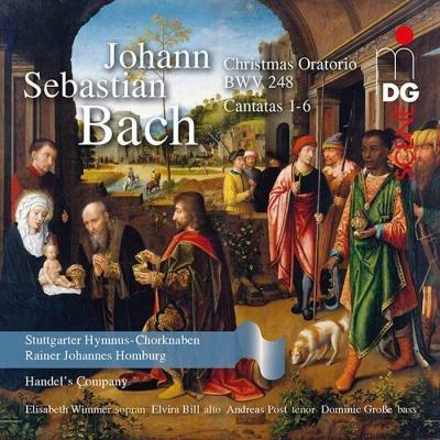 Christmas Oratorio Bwv 248 Cantatas 1-6 - CD Audio di Johann Sebastian Bach