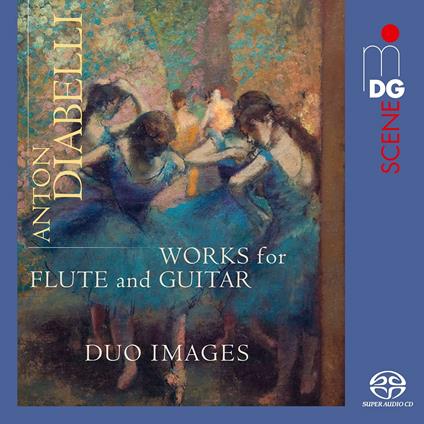 Works For Flute And Guitar - CD Audio di Anton Diabelli,Duo Images