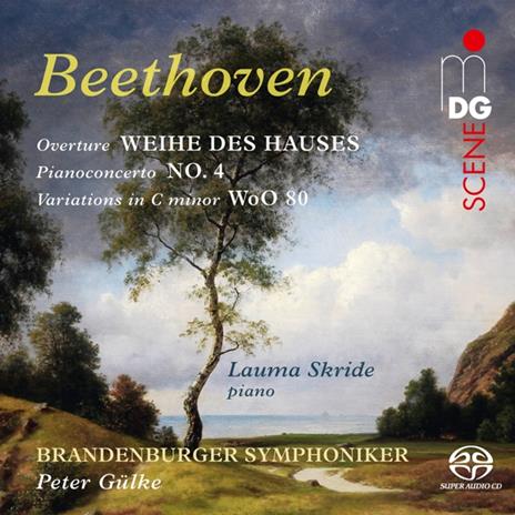 Ouverture: Weihe Des Hauses / Piano Concerto No.4 (Sacd) - SuperAudio CD di Ludwig van Beethoven