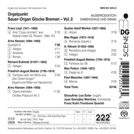 Orgelpunkt: Glocke Bremen Vol. 2 - CD Audio - 2